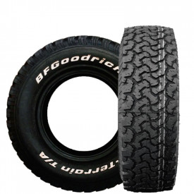 Pneu 245/70R16 Recauchutado Lateral BF Letra Branca CK 405